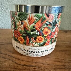 Bath & Body Works Mango Papaya Paradise 3-wick Candle